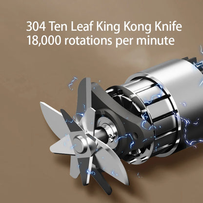 4/10 Blades Electric Portable Blender 350ML Juicer Fruit Mixers USB Rechargeable Smoothie Juicer Cup Squeezer Juice Maker